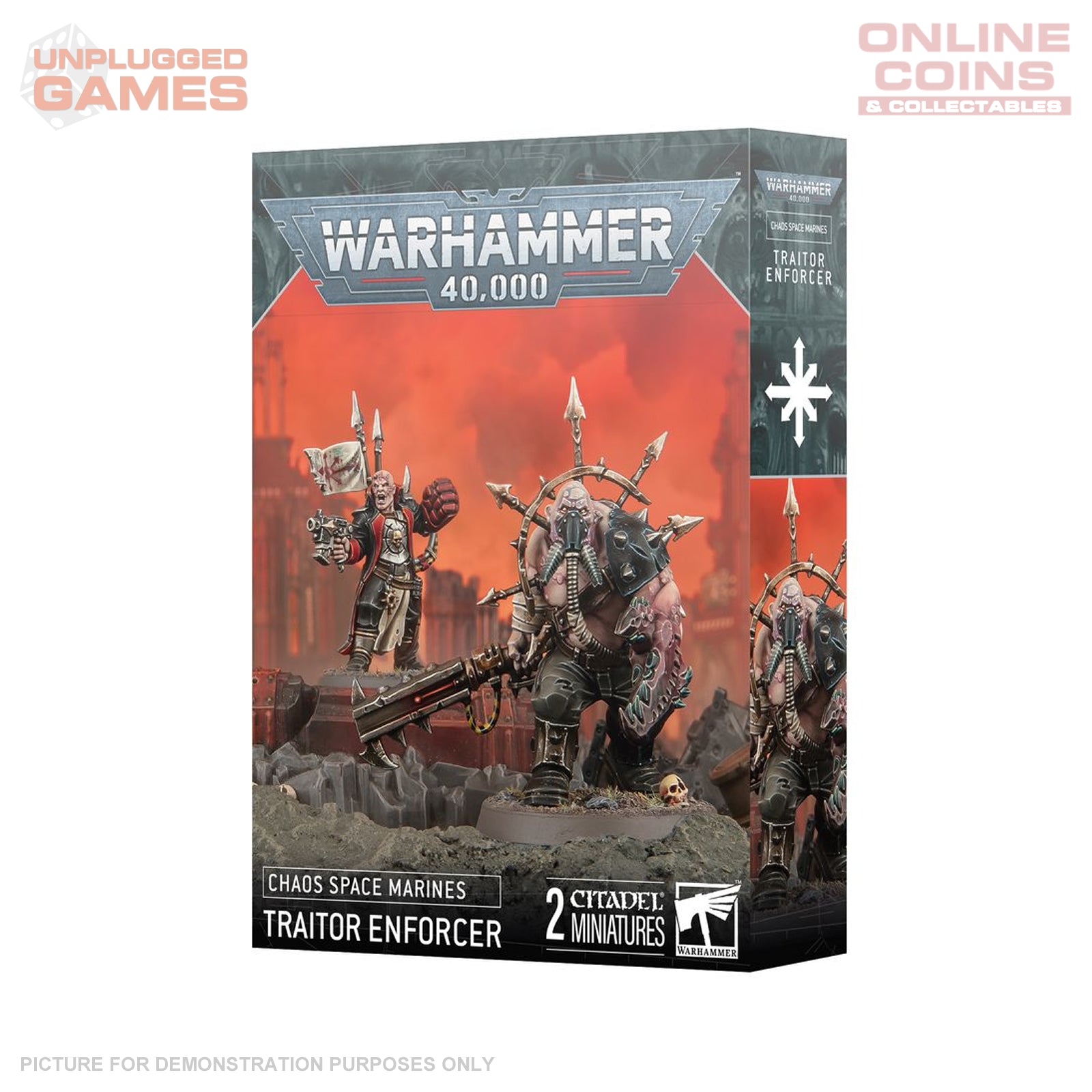 Warhammer 40,000 - CHAOS SPACE MARINES TRAITOR ENFORCER